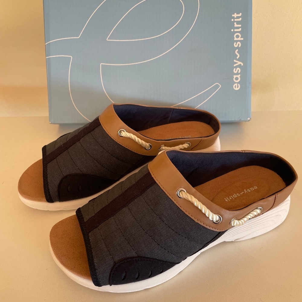 Easy Spirit SeTerra Slip on Sandals, Women 7W